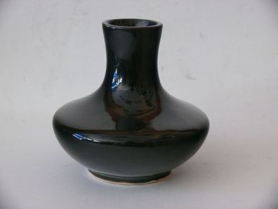 10 Stück Schwarz Keramikvase Rund Trendiges und traditionelles Design Neu Restposten