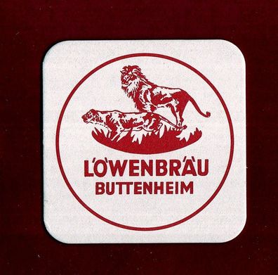 Löwenbräu Buttenheim - ein ungebrauchter Bierdeckel