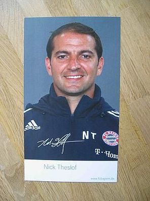 FC Bayern München Saison 08/09 - Nick Theslof Autogramm