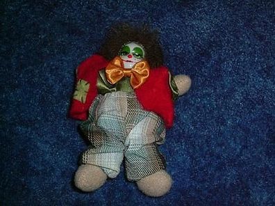 Clown mit Porzellankopf 14cm-DEKO Artikel