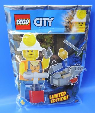 LEGO® City Limited Edition 951806 / Bergmann mit Sprengsatz / Polybag