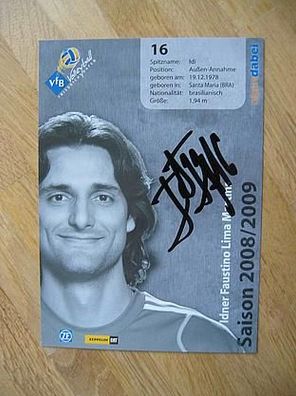 Volleyball VfB Friedrichshafen Faustino Lima Martins - handsigniertes Autogramm!!!