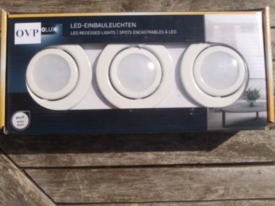Livarno LUX® LED-Einbauleuchten Set, 3-teilig 3 x 5,5 W