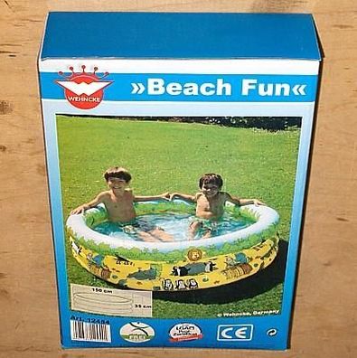 Pool - Beach Fun - 150 x 35 cm von Wehncke Neu ovp