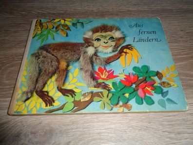 seltenes DDR Kinderbuch / Pappbuch-Aus fernen Ländern Erstauflage 1968