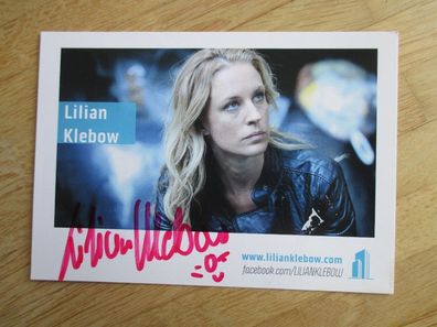 Schauspielerin Lilian Klebow - handsigniertes Autogramm!!!