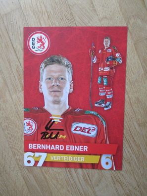 Eishockey Bundesliga DEG Düsseldorfer EG Bernhard Ebner - hands. Autogramm!!!