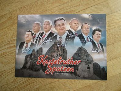 Volksmusik Schlager Stars Südtirol Kastelruther Spatzen - Autogramme!!!