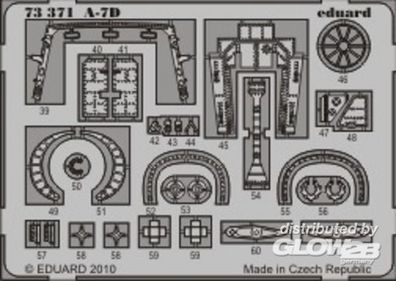 Eduard A-7D S.A. for Hobby Boss Accessories in 1:72 3973371 Eduard 73371