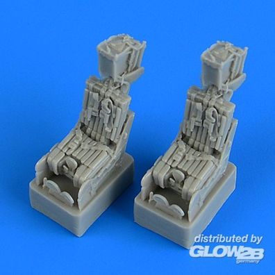 Quickboost F-14A Tomcat ejection seats with safety belts for Fujimi 1:72 1642556