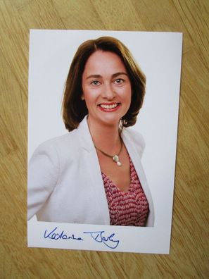 Bundesministerin SPD Katarina Barley - handsigniertes Autogramm!!!