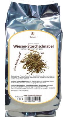 Wiesen-Storchschnabel - (Geranium pratense, Blaues Schnabelkraut) - 50g