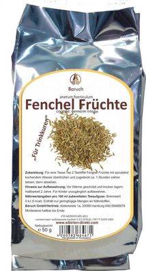 Fenchel Früchte - (Anetum foeniculum) - 50g