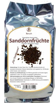 Sanddornfrüchte - (Hippophae rahmnoides) - 50g