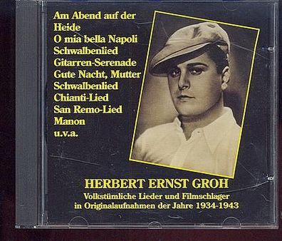 Volkstümliche Lieder und Filmschlager/ Groh, Herbert Erns