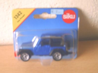 Jeep Wrangler in blau-metallic von Siku