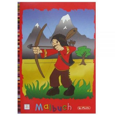 Malbuch - Din A4 - 24 Seiten