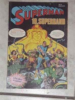 Superman 19. Superband Krypton ehapa 1982