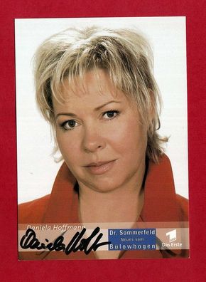 Daniela Hoffmann (dt. Schauspielerin - Bülowbogen ) - pers. signierte Autogrammkarte
