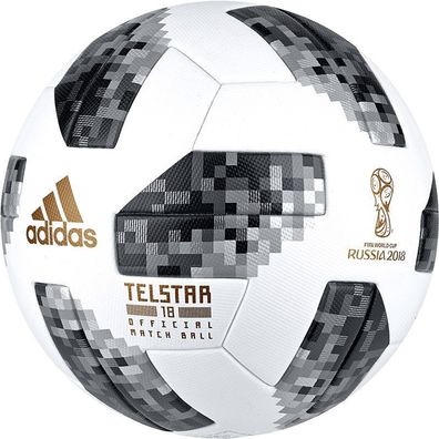 adidas WM 2018 Telstar Matchball Profi OMB CE8083 mit Box ab 99,95 € (Gr. 5)
