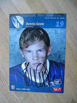 VfL Bochum - Saison 08/09 - Dennis Grote - Autogramm!!