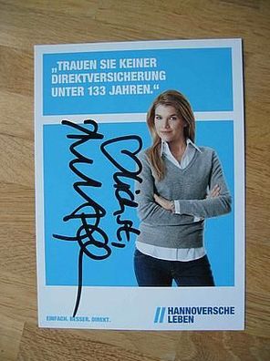 Fernsehstar Anke Engelke - handsigniertes Autogramm!!!