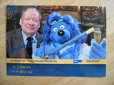 Käpt´n Blaubär - Schauspieler Wolfgang Völz - Autogramm!!!