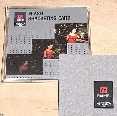 Minolta - Flash Bracketing Card - unbenutzt