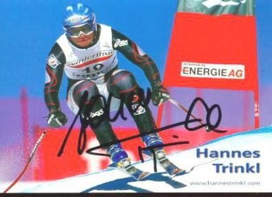 Hannes Trinkl (Skifahrer) - pers. signiert