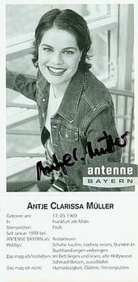 Antje Clarissa Müller -Antenne Bayern