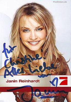 Janin Ullmann ( Reinhardt ) - persönlich signiert
