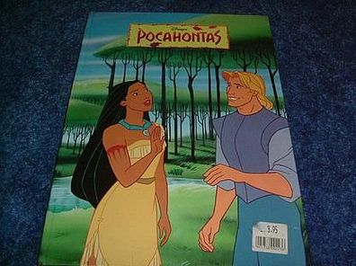 Disneys Pocahontas-12 bunte Seiten auf stabilen Karton