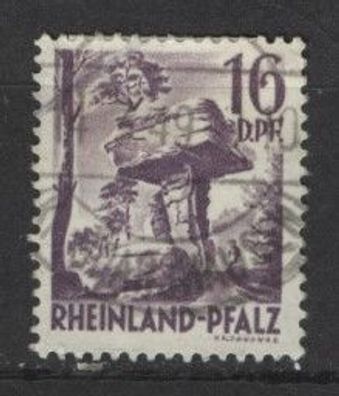 Rheinland-Pfalz Mi 22 gest