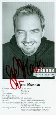 Stefan Meixner (Antenne Bayern) - pers. signiert