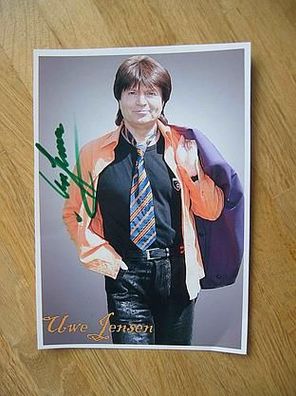 Schlagerstar Uwe Jensen - handsigniertes Autogramm!