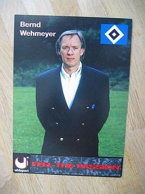 Hamburger SV - Bernd Wehmeyer - Autogrammkarte!