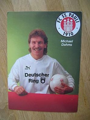 FC St. Pauli - Michael Dahms - Autogrammkarte!