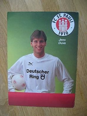 FC St. Pauli - Jens Duve - Autogrammkarte!