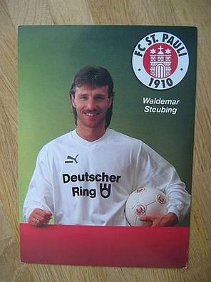 FC St. Pauli - Waldemar Steubing - Autogrammkarte!