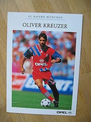 FC Bayern München - Oliver Kreuzer - Autogrammkarte!