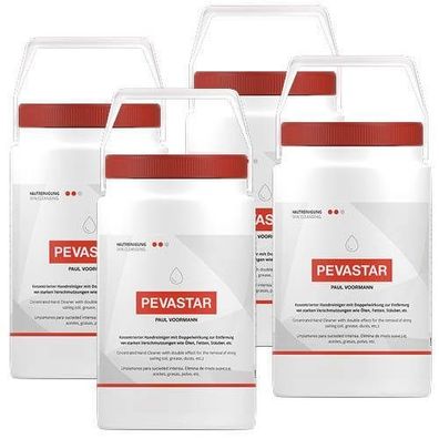 Pevastar Voormann Handwaschpaste / pastöser Handreiniger 4x3L NEU