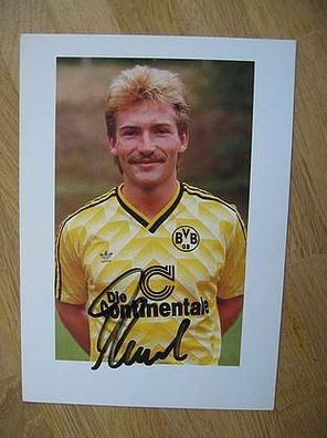 Borussia Dortmund - Michael Lusch - hands. Autogramm!
