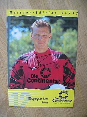 Borussia Dortmund Saison 96/97 Wolfgang de Beer