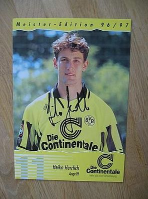 Borussia Dortmund Saison 96/97 Heiko Herrlich Autogramm