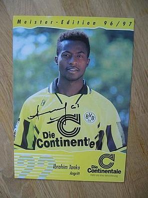 Borussia Dortmund Saison 96/97 Ibrahim Tanko Autogramm