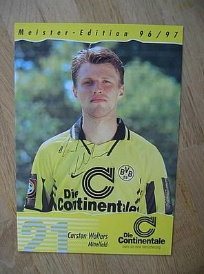 Borussia Dortmund Saison 96/97 Carsten Wolters - Autogramm!!!