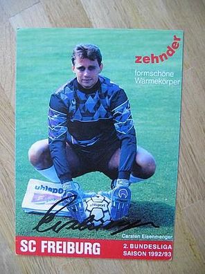 SC Freiburg - Carsten Eisenmenger - handsign. Autogramm