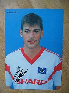Hamburger SV - Harald Spörl - hands. Autogramm!