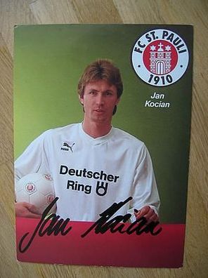 FC St. Pauli - Jan Kocian - handsign. Autogramm!