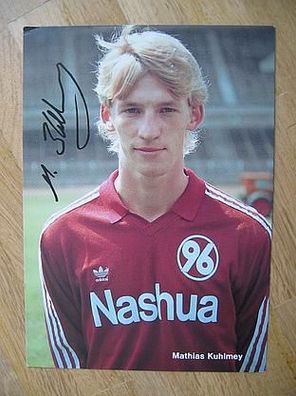 Hannover 96 - Mathias Kuhlmey - Autogramm!